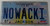 July Mississippi Vanity License Plate NOWACKI