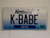 2012 KENTUCKY Unbridled Spirit VANITY License Plate K BABE