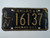 1968 KANSAS Midway USA License Plate LV 16137