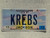 2011 MISSISSIPPI Vanity License Plate KREBS