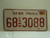 2002 NEBRASKA Commercial Truck License Plate 68 3088