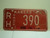 1974 KANSAS Farm Truck 6M License Plate RH 390