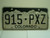 COLORADO License Plate 915 PXZ