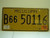 2011 MISSISSIPPI License Plate B66 50116