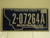 2010 2011 MONTANA Treasure State License Plate 2 07264A