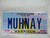 Mississippi Harrison Mississippi Vanity MUHNAY License Plate