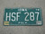 1979 1985 IOWA License Plate HSF 287