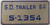 1964 SD South Dakota Trailer 5-1354 License Plate