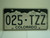 COLORADO License Plate 025 TZZ
