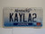 2013 KENTUCKY VANITY License Plate KAYLA 2