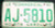 1990 North Carolina AJ-5810 Comm'l License Plate