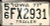 1977 Lee Co Iowa Trailer License Plate FX 2931