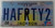 Aug Mississippi Vanity License Plate HAFRTY2