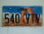 UTAH Centennial 1896 License Plate 540 VTV