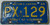 1960 3-31 District of Columbia PX-129 License Plate