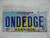2012 July Mississippi Vanity ONDEDGE License Plate
