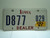 2007 IOWA Dealer License Plate  D877 029