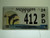 2011 MISSISSIPPI Protect Our Dolphins License Plate 412 PD