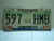 2004 MISSISSIPPI Magnolia License Plate 597 HMB