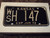 1972 KANSAS License Plate WS H 147