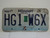 2013 MISSOURI Blue Bird License Plate HG1 W6X