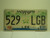 2005 MISSISSIPPI License Plate 529 LGB