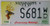 Mississippi Deer S681 WD License Plate