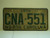 1974 NORTH CAROLINA License Plate CNA 551