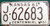 1961 Kansas License Plate Centennial JO-62683