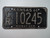 1966 KANSAS Midway USA License Plate CR 10245