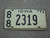 1971 IOWA License Plate 88 2319