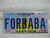 Mississippi Harrison Vanity F0RBABA License Plate