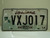 2014 LOUISIANA 200 Years 1812 License Plate VXJ 017