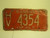 1971 KANSAS July Exp License Plate HV 4354