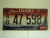 1997 IDAHO Famous Potatoes License Plate 4B 47 598
