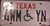 Texas 4WMYN Wheelchair Handicapped License Plate