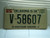 1983 1984 OKLAHOMA is OK Motor Home License Plate V 58607