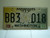 2003 MISSISSIPPI Magnolia License Plate BB3 018