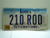 2007 IOWA License Plate 210 ROD
