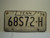 1976 TENNESSEE License Plate 68S72 H