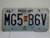 2014 MISSOURI Blue Bird License Plate MG5 B6V