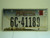 2010 MONTANA Big Sky Country License Plate 6C 41189