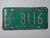 1970 KANSAS Midway USA License Plate JO 8116
