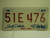 1987 SOUTH DAKOTA Centennial 1889 1989 License Plate 51E 476 1