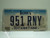 IOWA License Plate 951 RNY