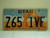 UTAH Life Elevated License Plate Z65 1VF