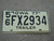 1977 IOWA Trailer License Plate 56 FX2934