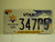 UTAH Salt Lake City Winter Olympics 2002 License Plate 347P5
