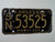 1968 KANSAS Midway USA License Plate SN 53525