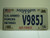 2012 MISSISSIPPI US AIR Force Retired License Plate V985J